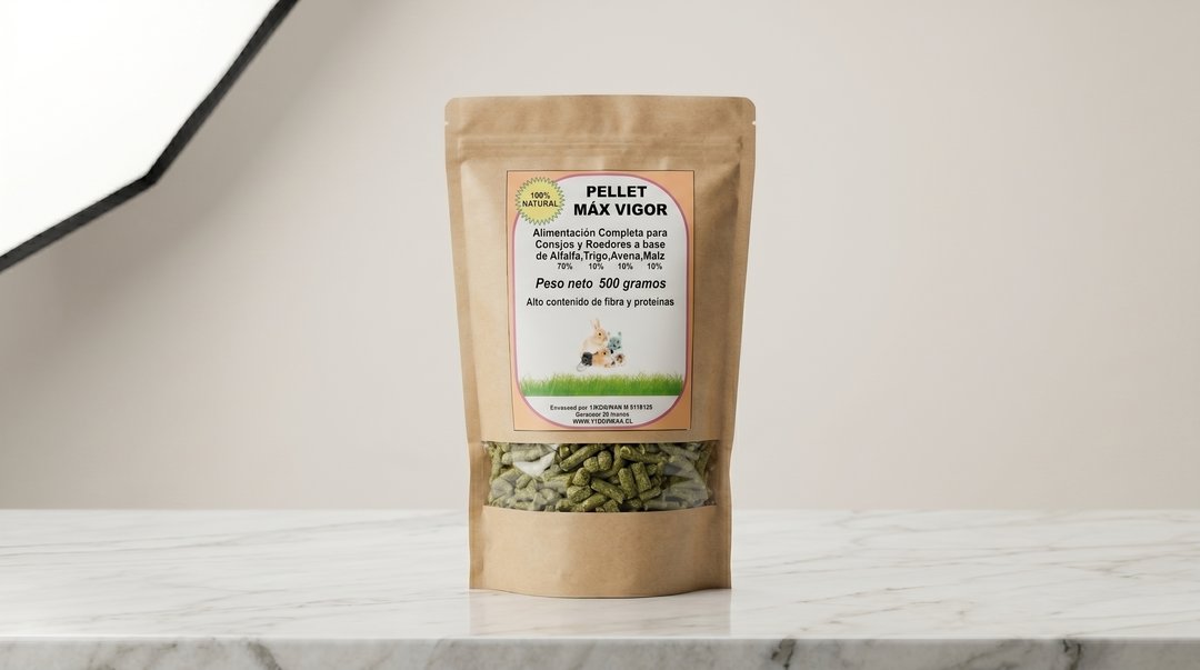 Bolsa de Pellet mezcla natural 1 kg